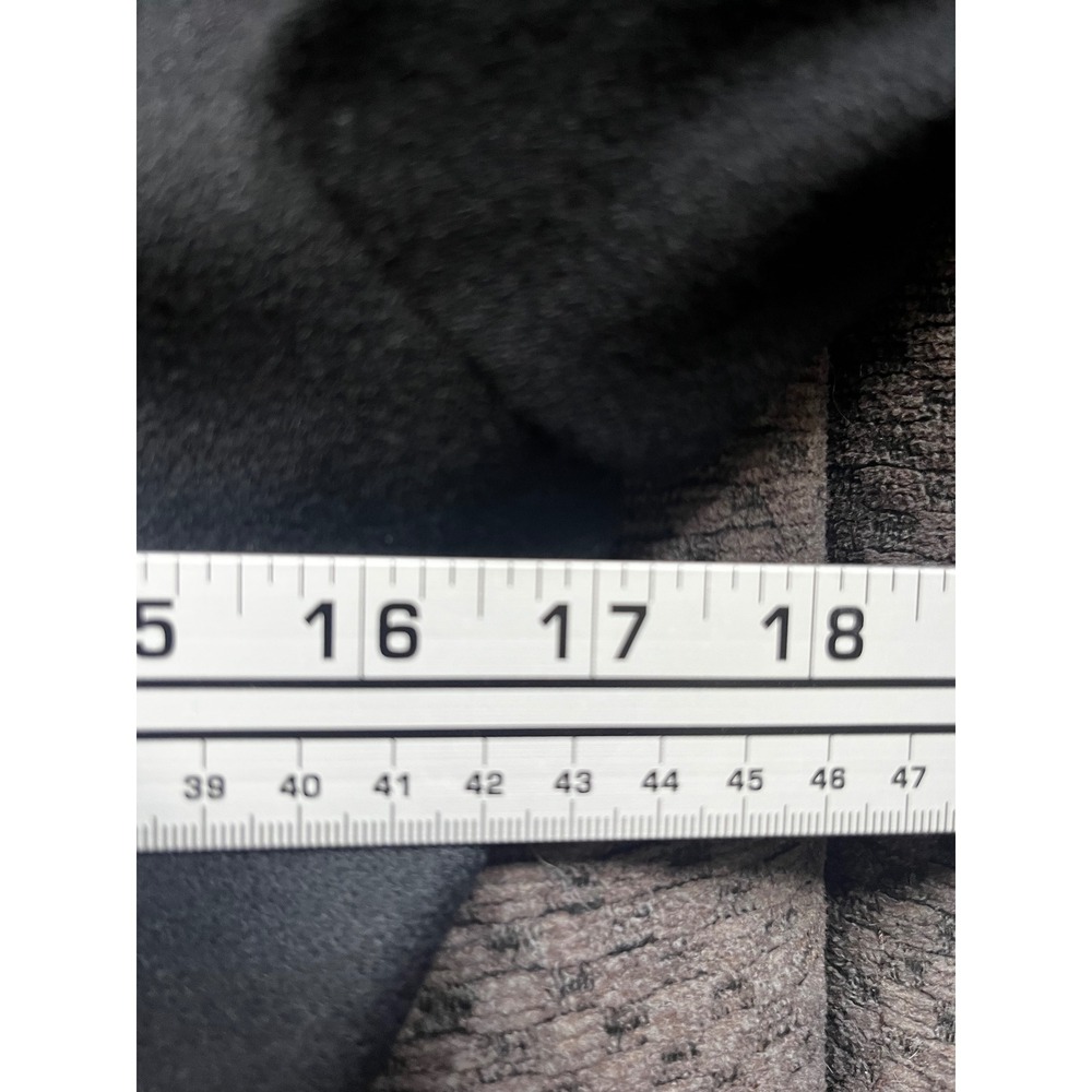 Bicci by Florine Wachter Black Wool‎ Collarless Blazer Gold Button Vintage Sz 4 - Picture 10 of 10
